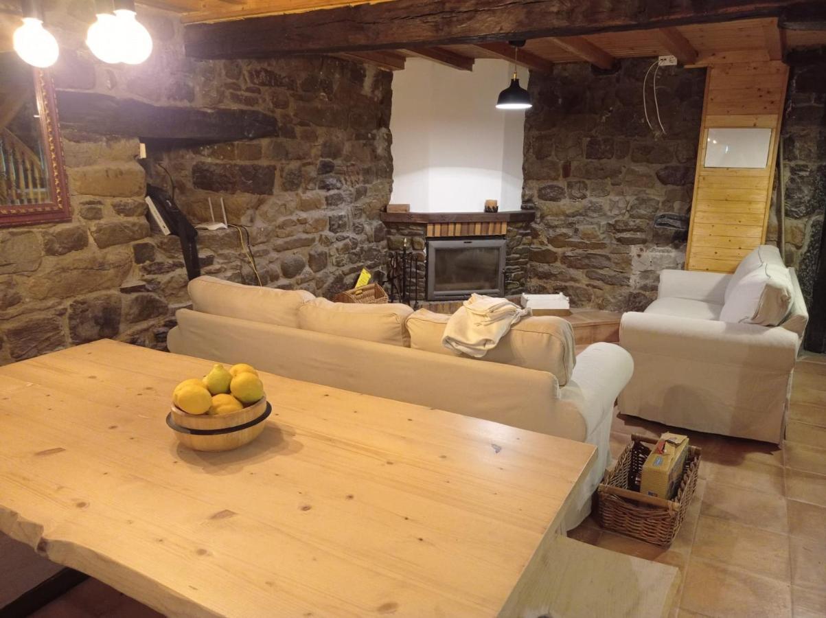 Amplia Y Comoda Casa De Piedra Con Porche Y Jardin San Roque de Ríomiera Eksteriør bilde