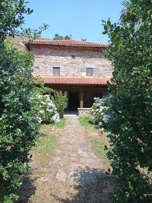 Amplia Y Comoda Casa De Piedra Con Porche Y Jardin San Roque de Ríomiera Eksteriør bilde